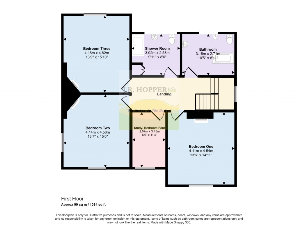 Floorplans For Gayle, Hawes, North Yorkshire