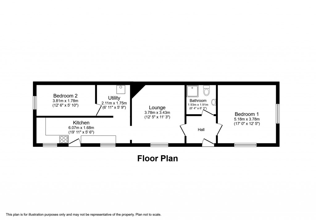 Floorplans For Wensley, Leyburn, North Yorkshire