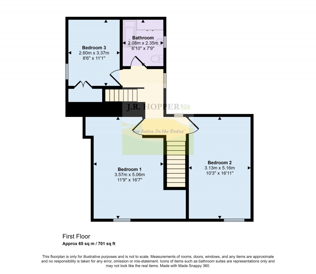 Floorplans For Leyburn, North Yorkshire