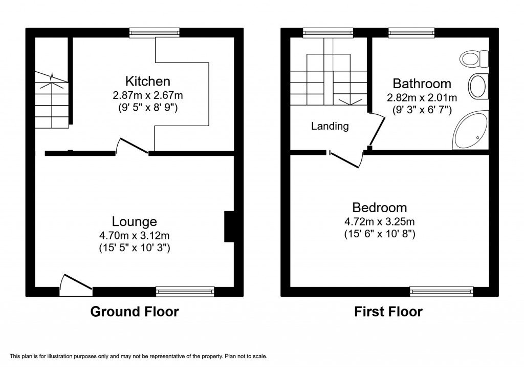 Floorplans For Carlton, Leyburn, North Yorkshire