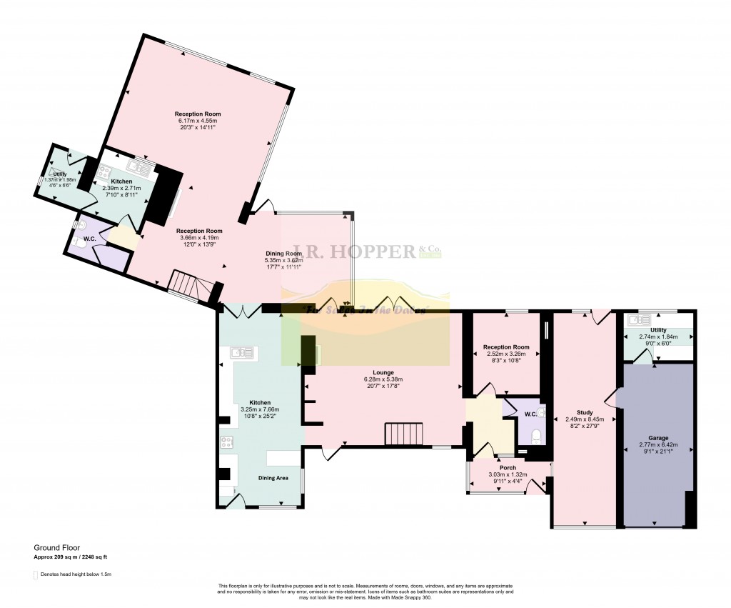 Floorplans For Leyburn, North Yorkshire