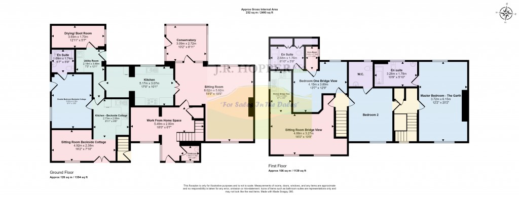 Floorplans For Leyburn, West Burton