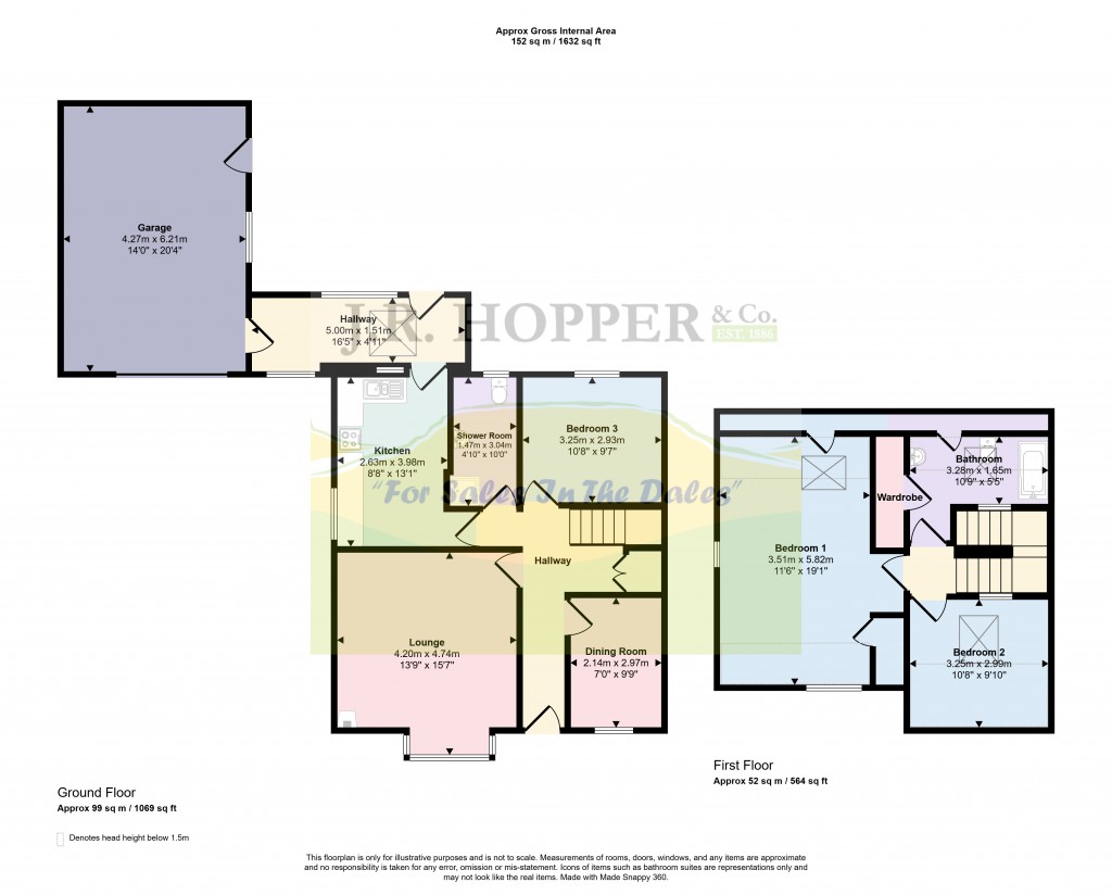 Floorplans For Great Asby, Appleby-in-Westmorland