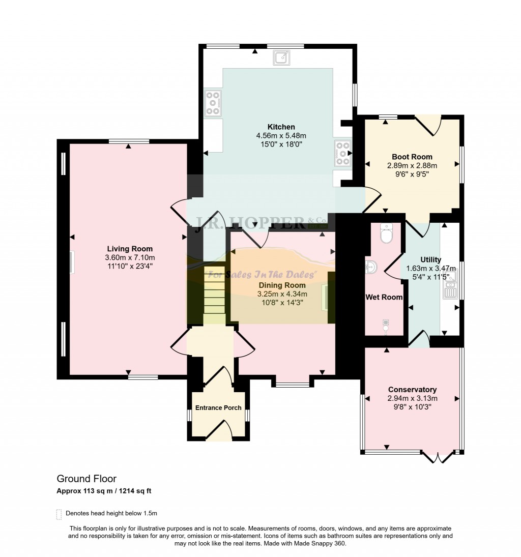 Floorplans For Leyburn, North Yorkshire
