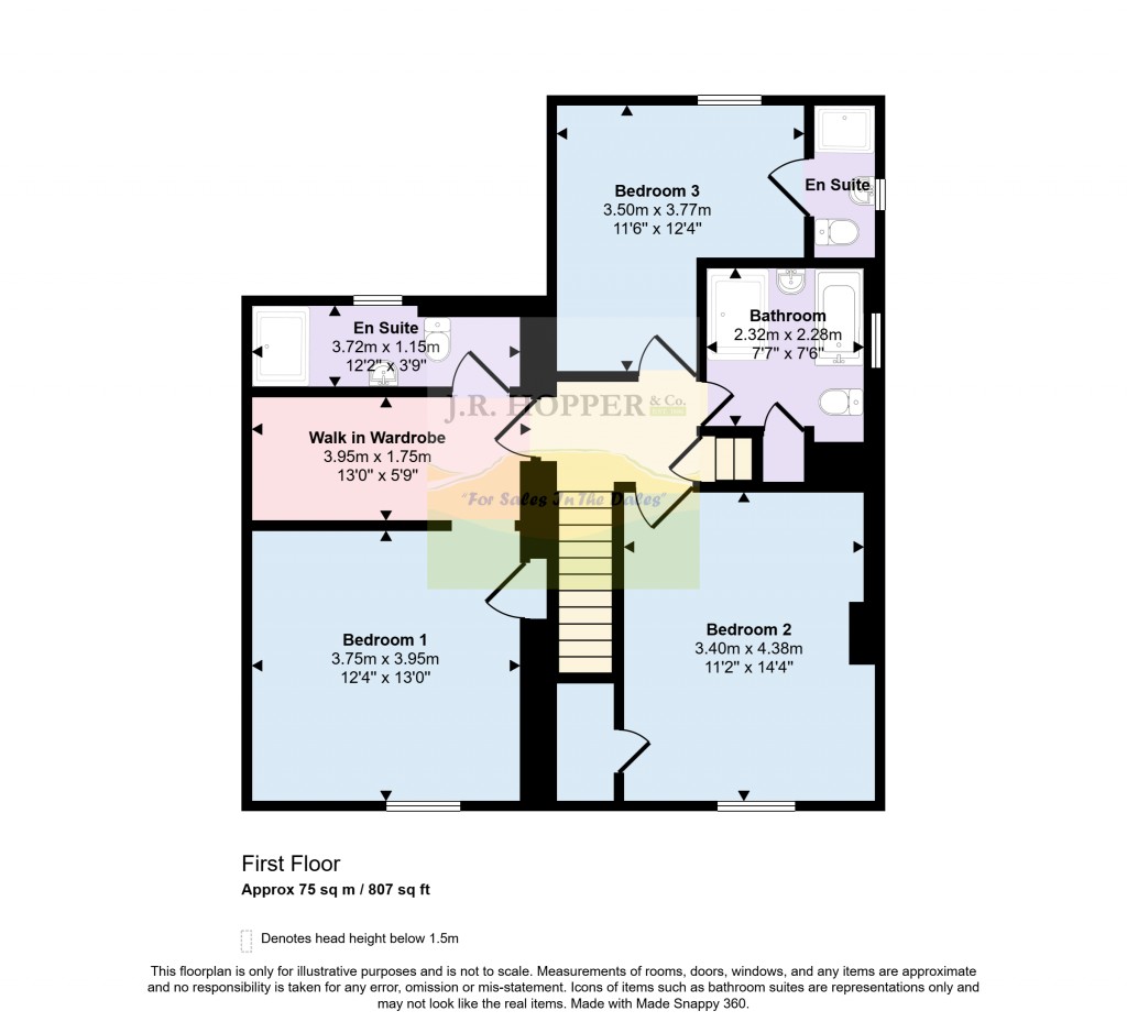 Floorplans For Leyburn, North Yorkshire