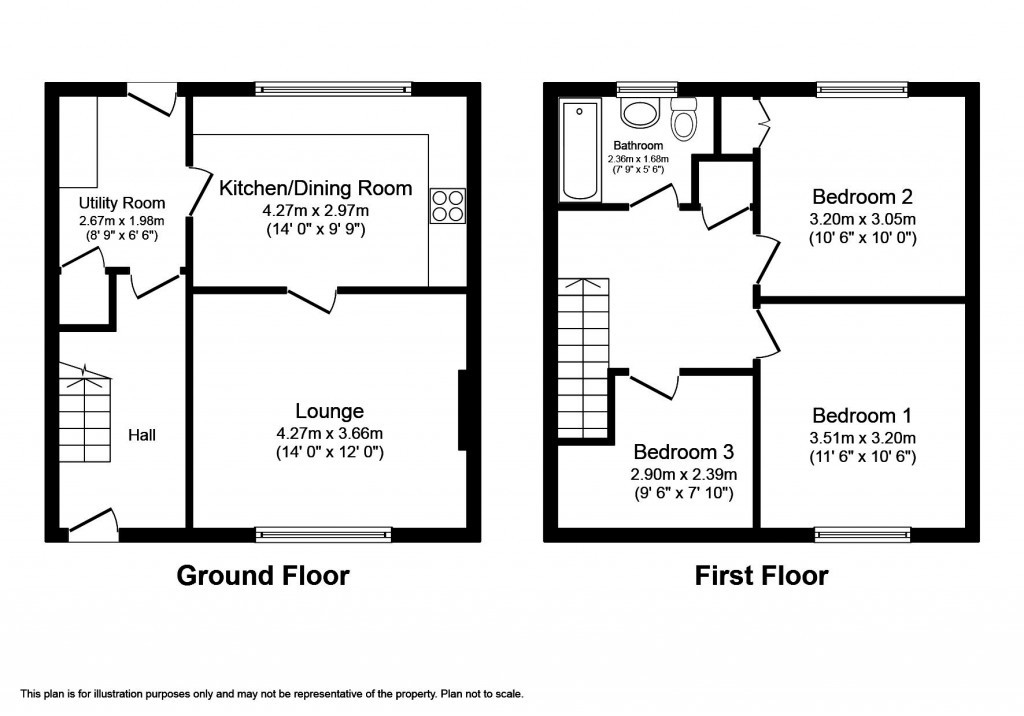 Floorplans For Kirkby Stephen, Cumbria