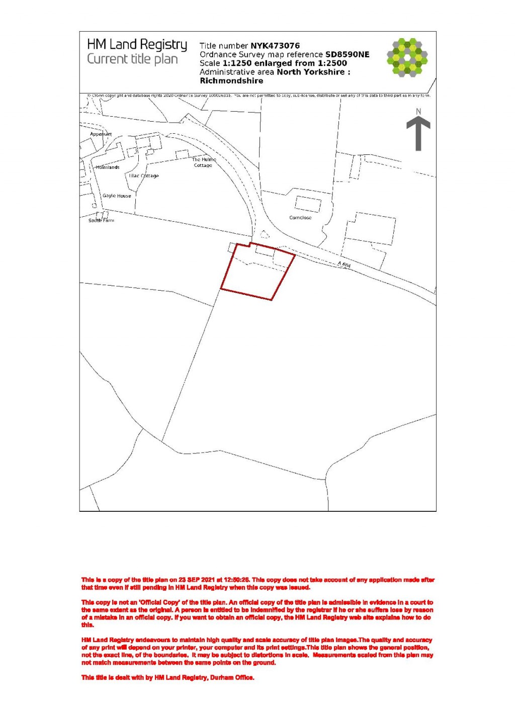 Floorplans For Appersett, Hawes