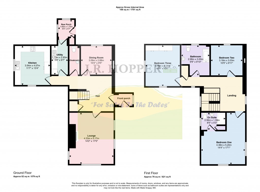 Floorplans For Kirkby Stephen, Cumbria