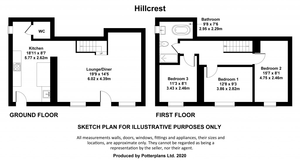 Floorplans For Leyburn, Preston-under-Scar