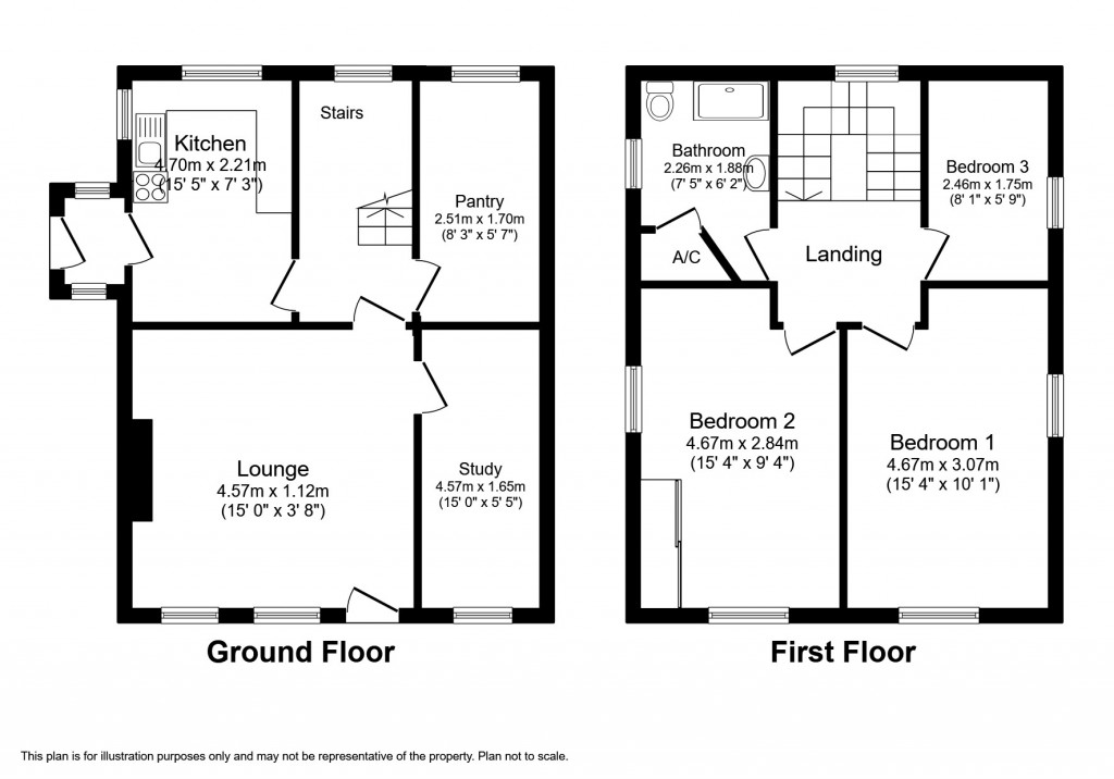 Floorplans For Hawes, North Yorkshire