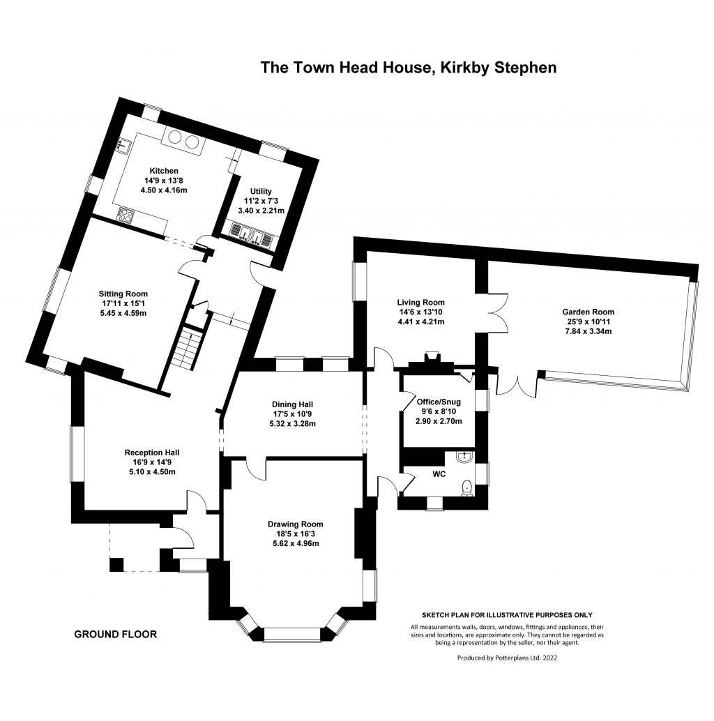Floorplans For Kirkby Stephen, Cumbria
