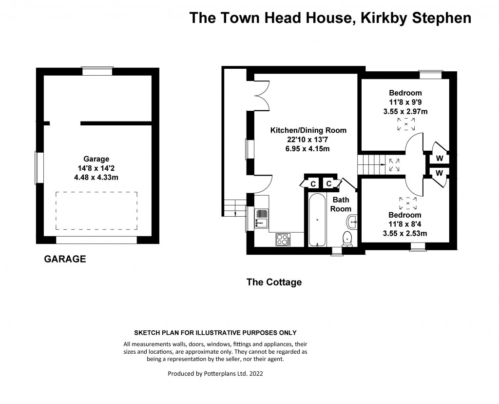 Floorplans For Kirkby Stephen, Cumbria