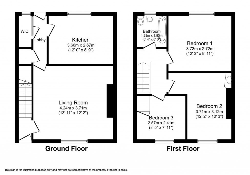 Floorplans For Kirkby Stephen, Cumbria