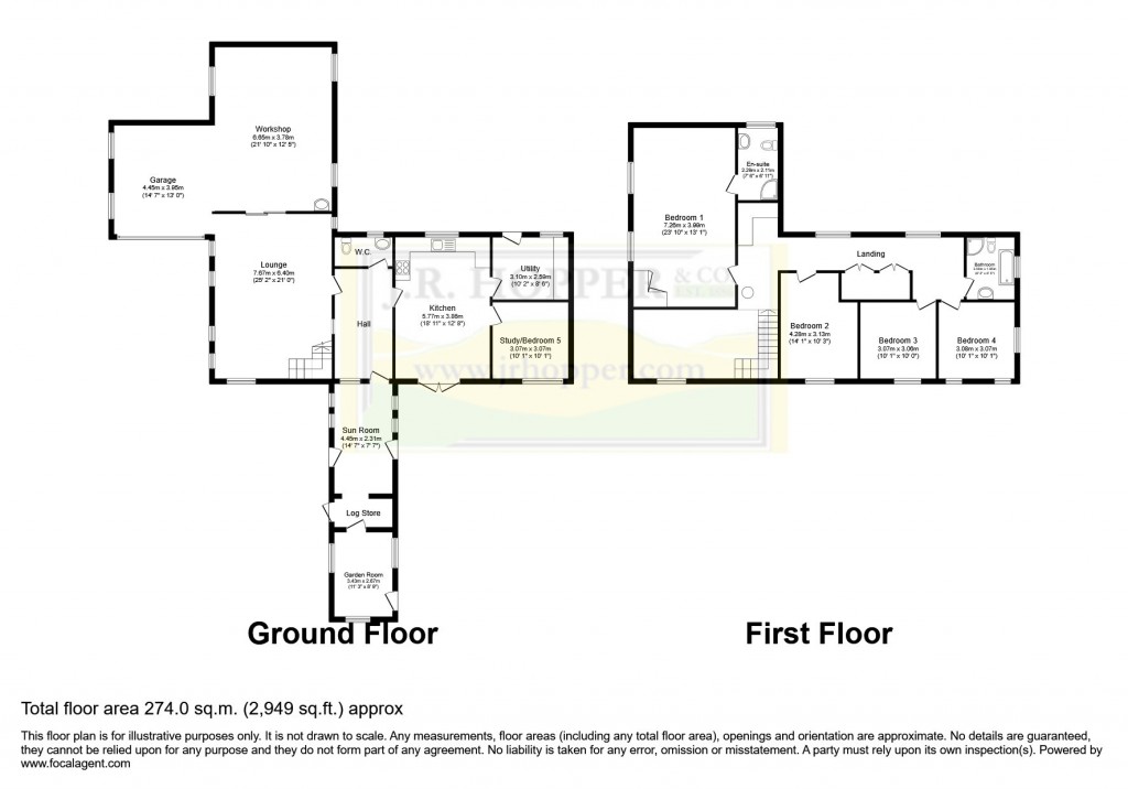 Floorplans For Kirkby Stephen, Cumbria