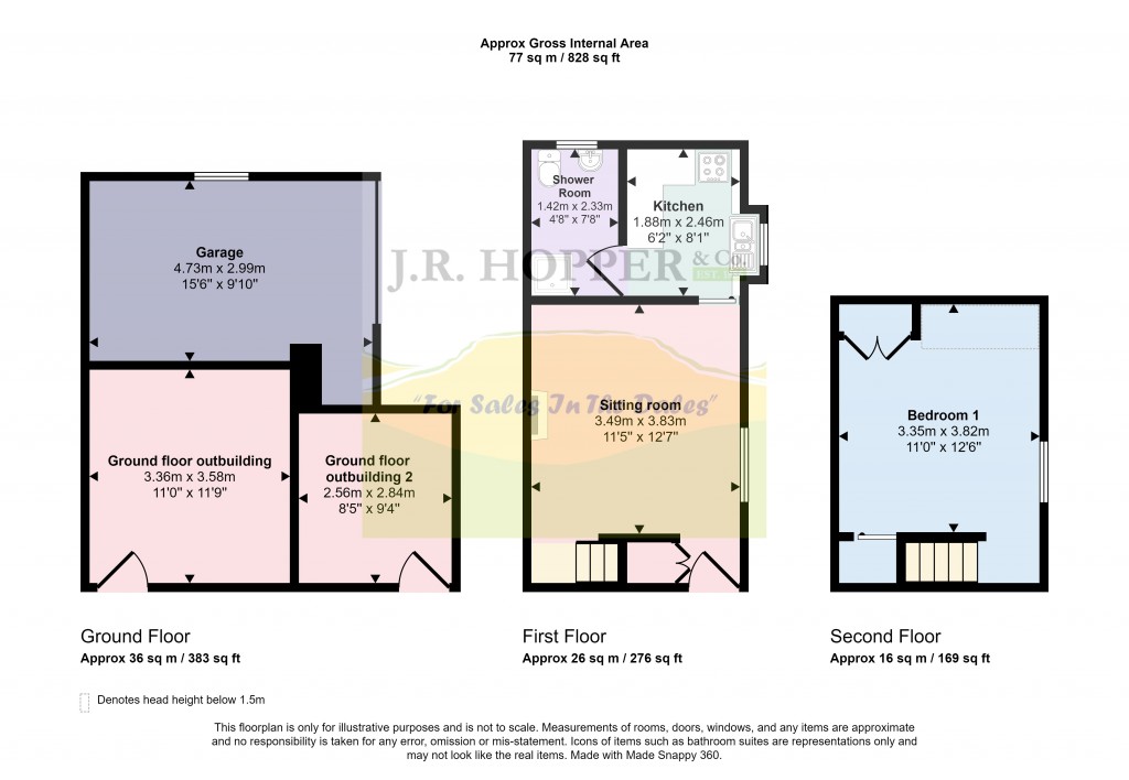 Floorplans For Keld, Richmond, North Yorkshire