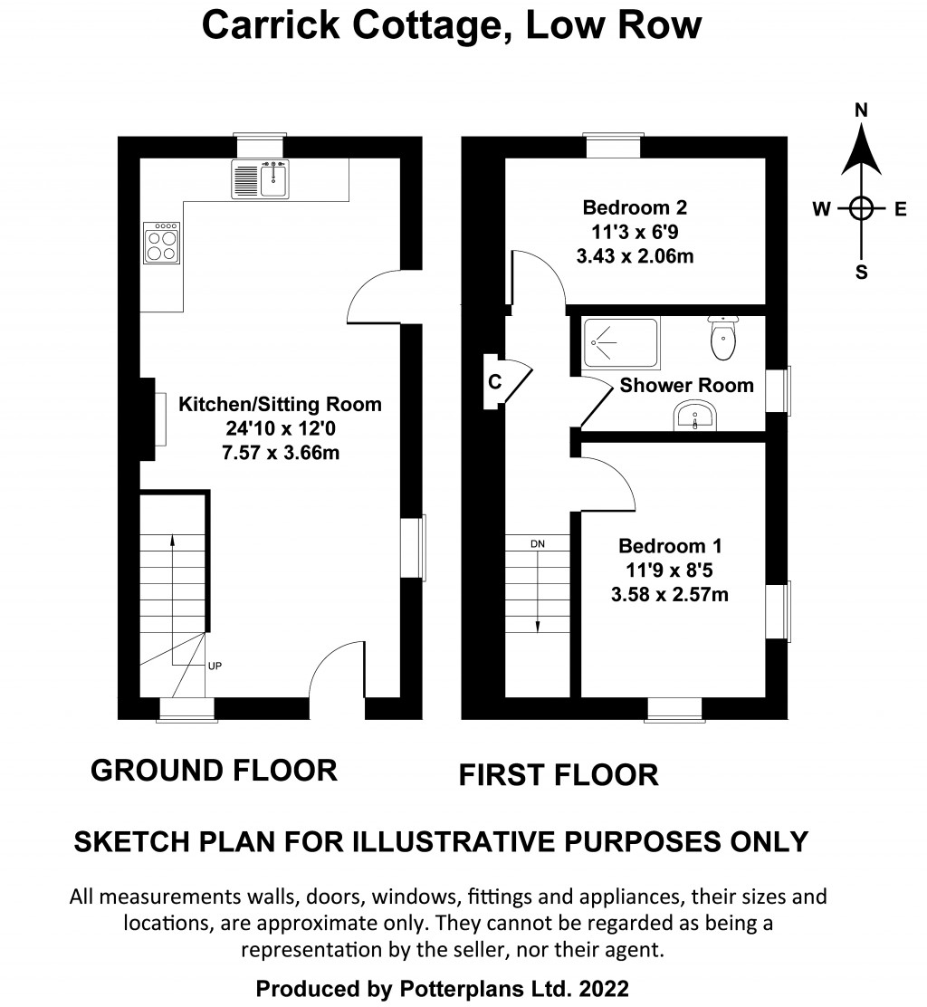 Floorplans For Low Row, Richmond
