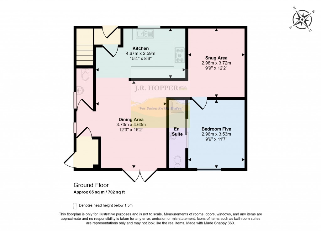 Floorplans For Kirkby Stephen, Cumbria