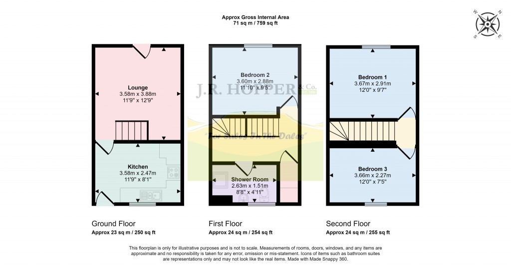Floorplans For Kirkby Stephen, Brough
