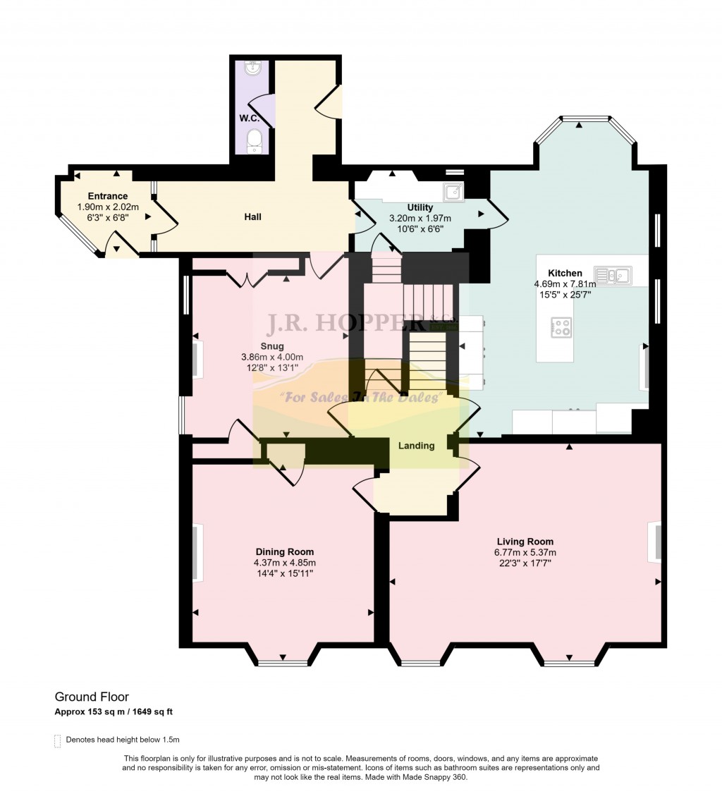 Floorplans For Kirkby Stephen, Cumbria