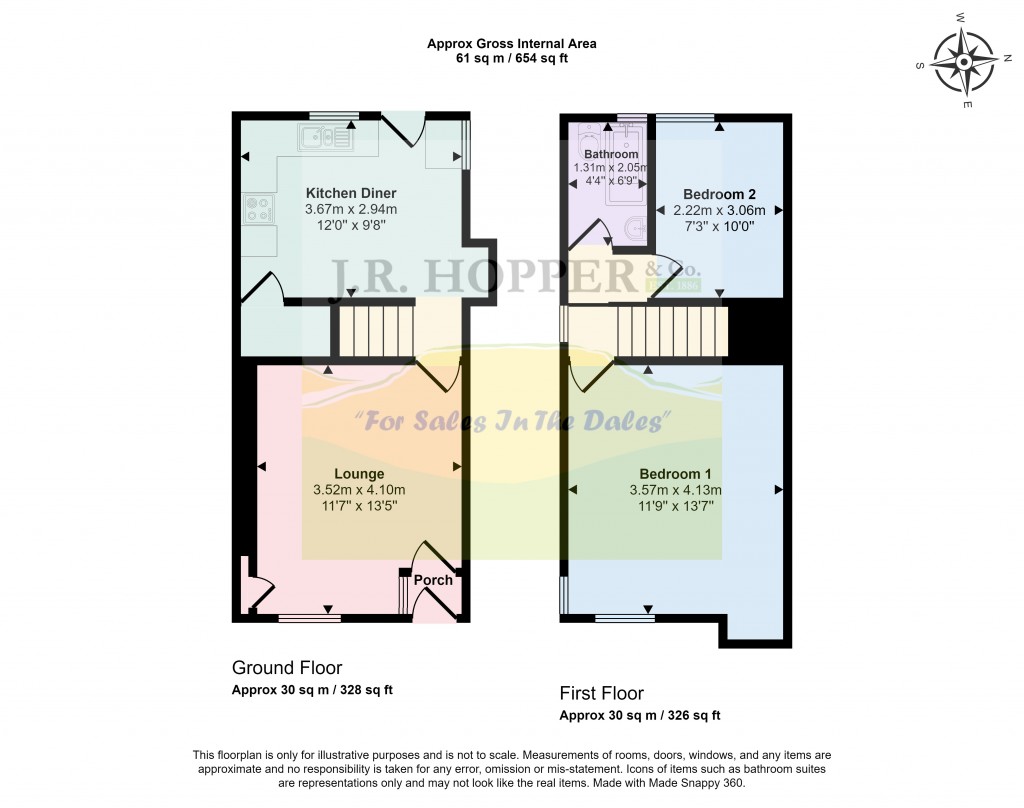 Floorplans For Kirkby Stephen, Cumbria