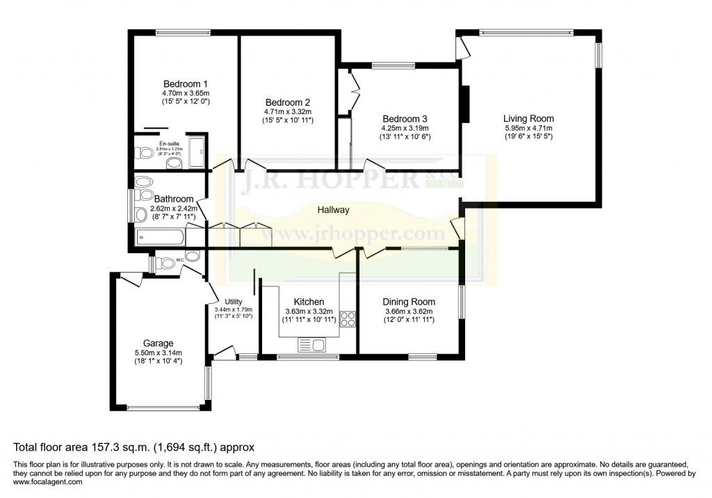 Floorplans For Leyburn, North Yorkshire