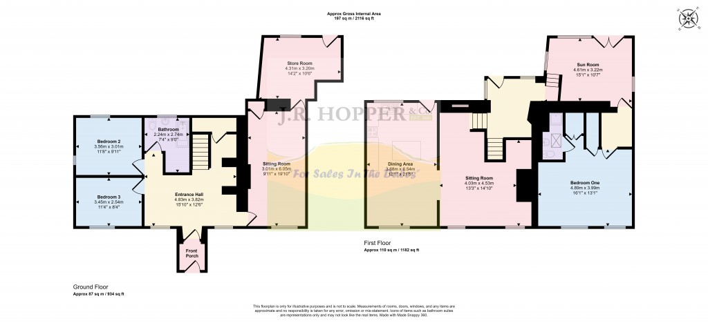 Floorplans For Great Asby, Appleby-in-Westmorland, Cumbria