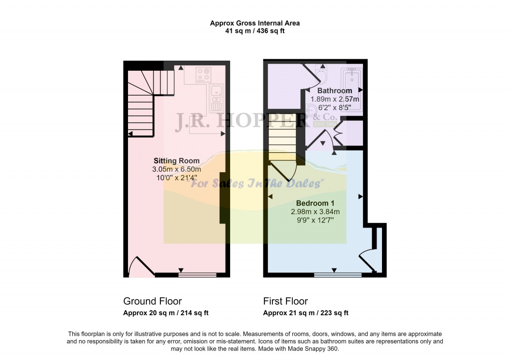 Floorplans For Hawes, North Yorkshire