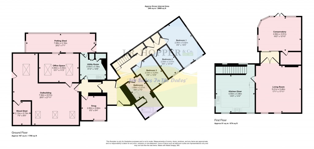 Floorplans For Kirkby Stephen, Newbiggin-on-Lune