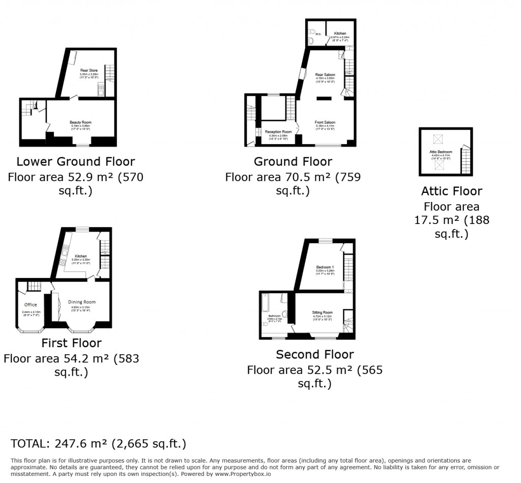 Floorplans For Kirkby Stephen, Cumbria