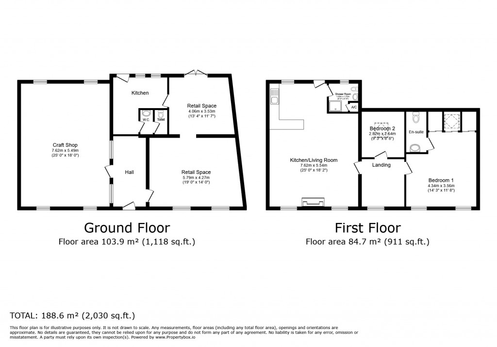 Floorplans For Richmond, North Yorkshire