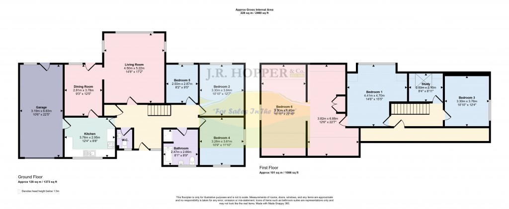 Floorplans For Kirkby Stephen, Cumbria