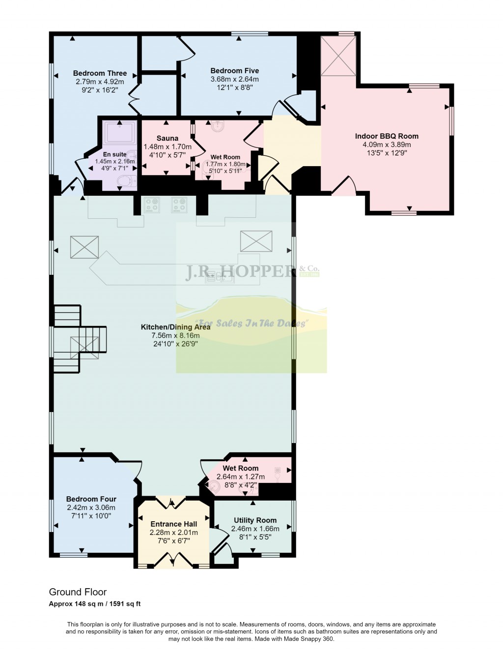 Floorplans For Kirkby Stephen, Cumbria