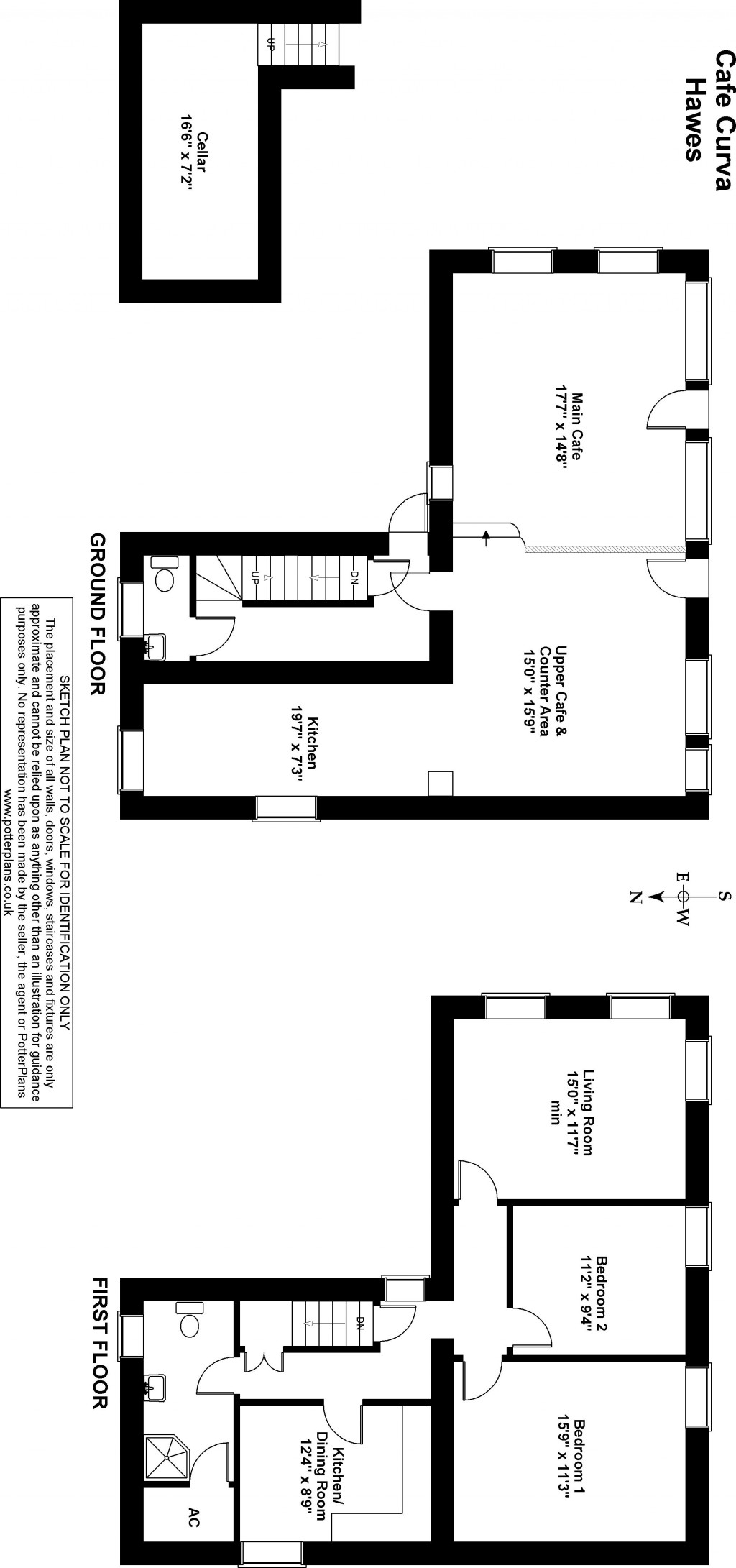 Floorplans For Hawes, North Yorkshire