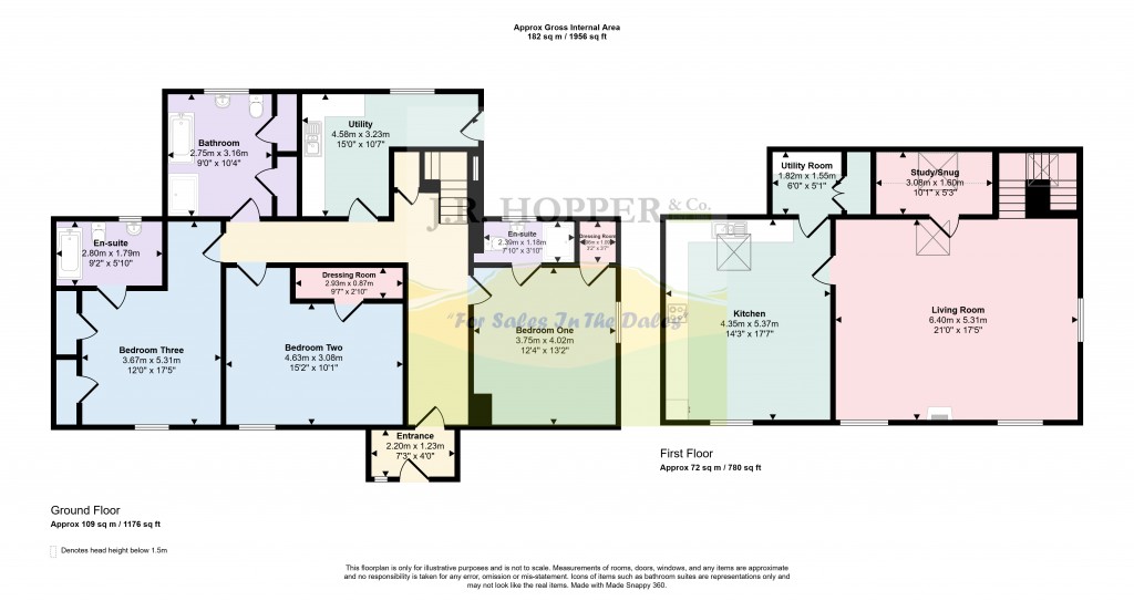 Floorplans For Kirkby Stephen, Cumbria