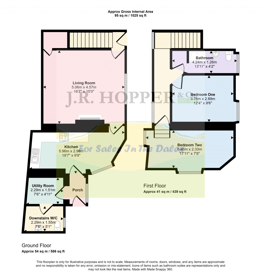Floorplans For Leyburn, North Yorkshire