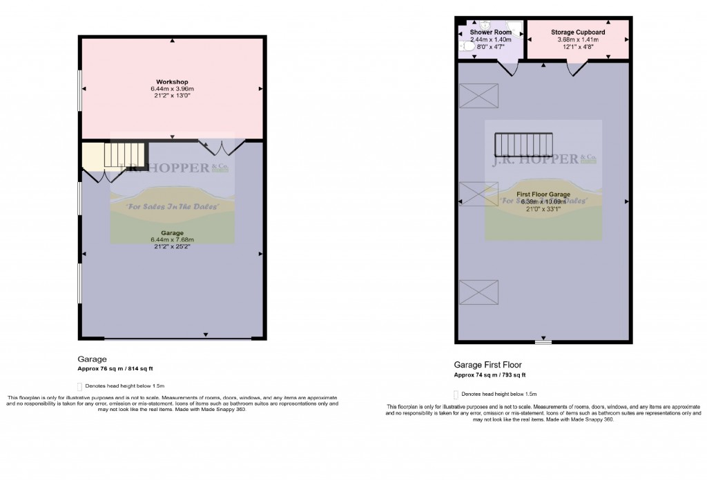 Floorplans For Kirkby Stephen, Cumbria