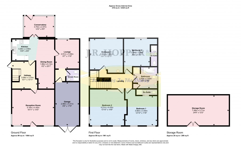 Floorplans For Hawes, North Yorkshire