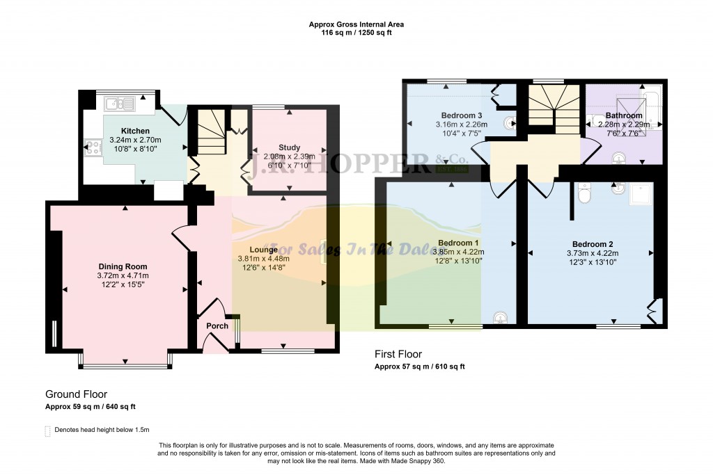 Floorplans For Richmond, North Yorkshire