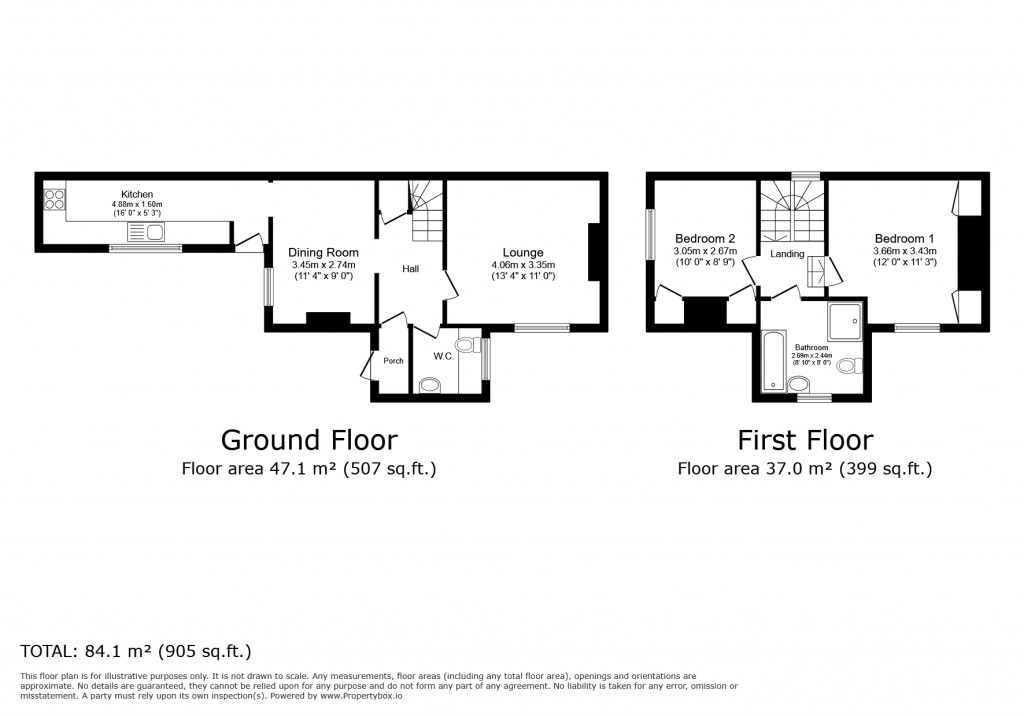 Floorplans For Bedale, North Yorkshire