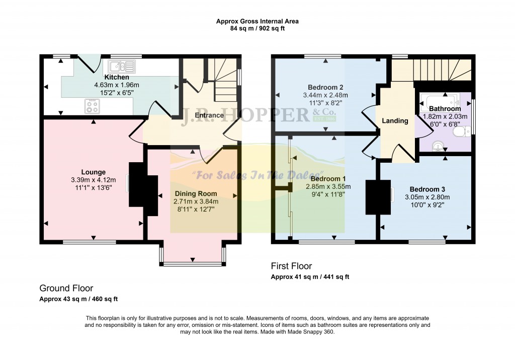 Floorplans For Leyburn, North Yorkshire