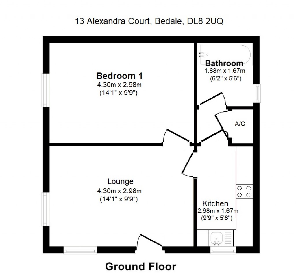 Floorplans For Bedale, North Yorkshire
