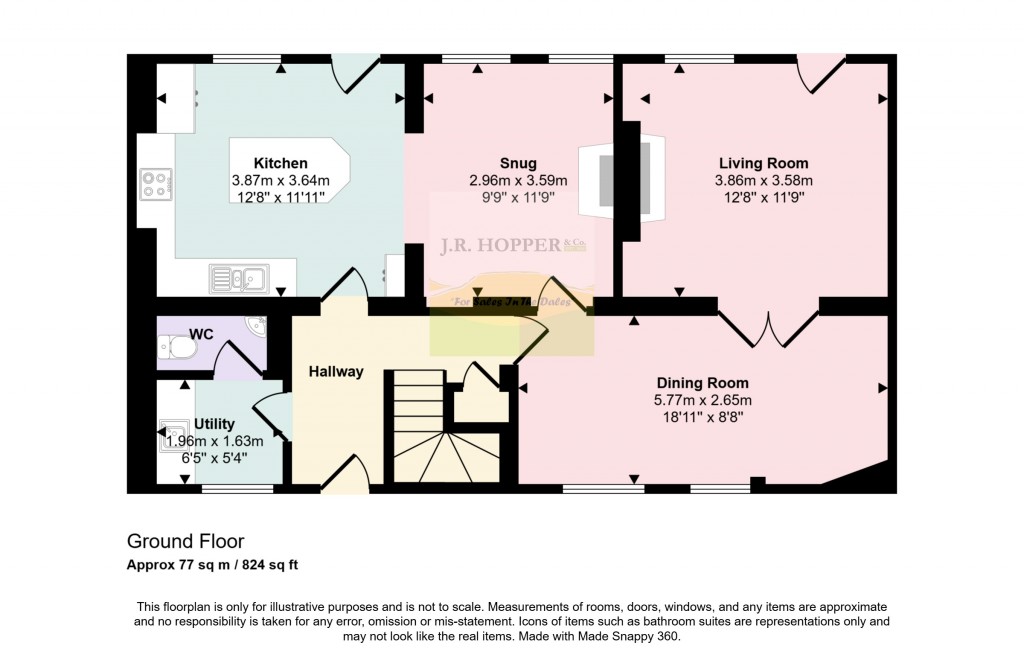 Floorplans For Leyburn, North Yorkshire