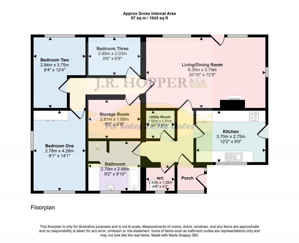 Floorplans For Appleby-in-Westmorland, Cumbria