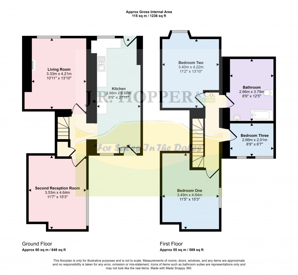 Floorplans For Kirkby Stephen, Cumbria