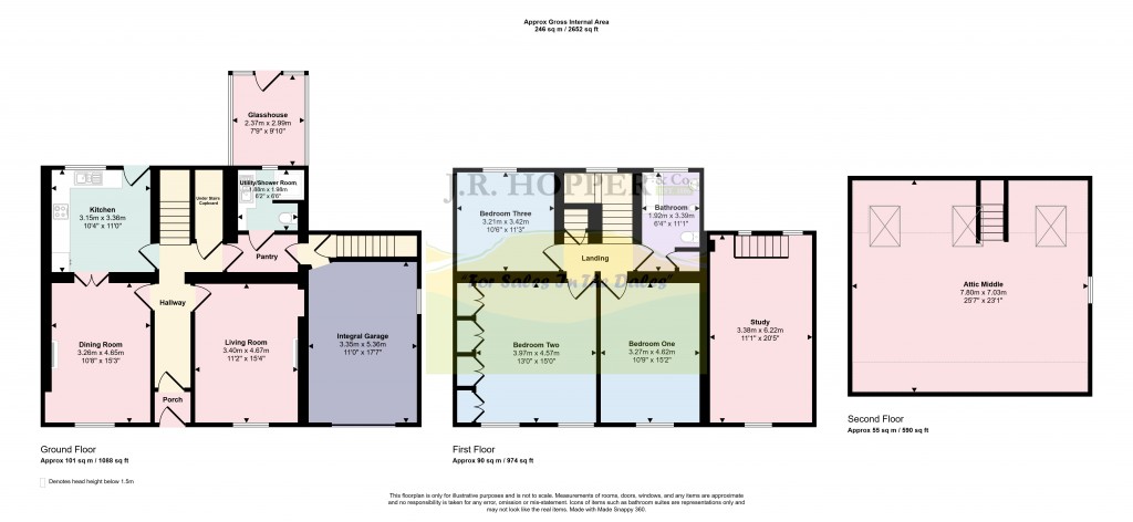 Floorplans For Askrigg, Leyburn, North Yorkshire