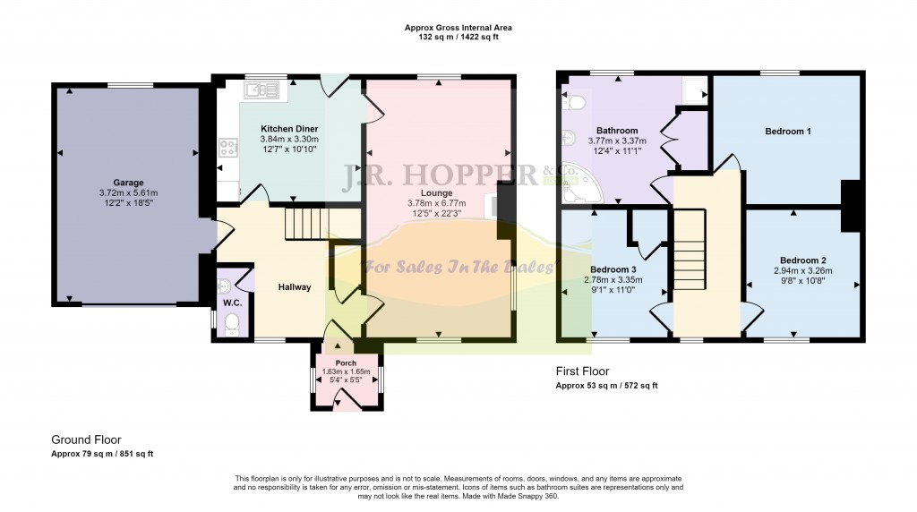 Floorplans For Leyburn, North Yorkshire