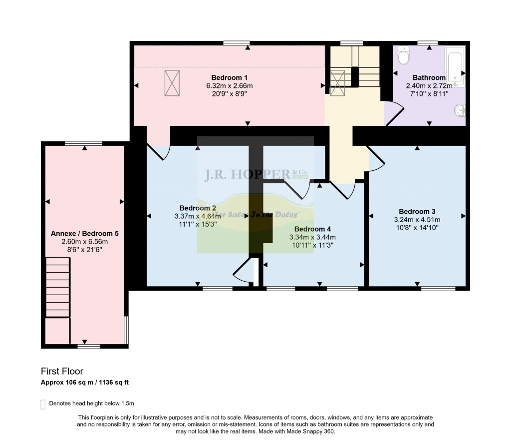 Floorplans For Askrigg, Leyburn, North Yorkshire