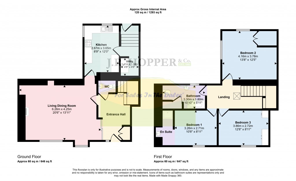 Floorplans For Leyburn, North Yorkshire