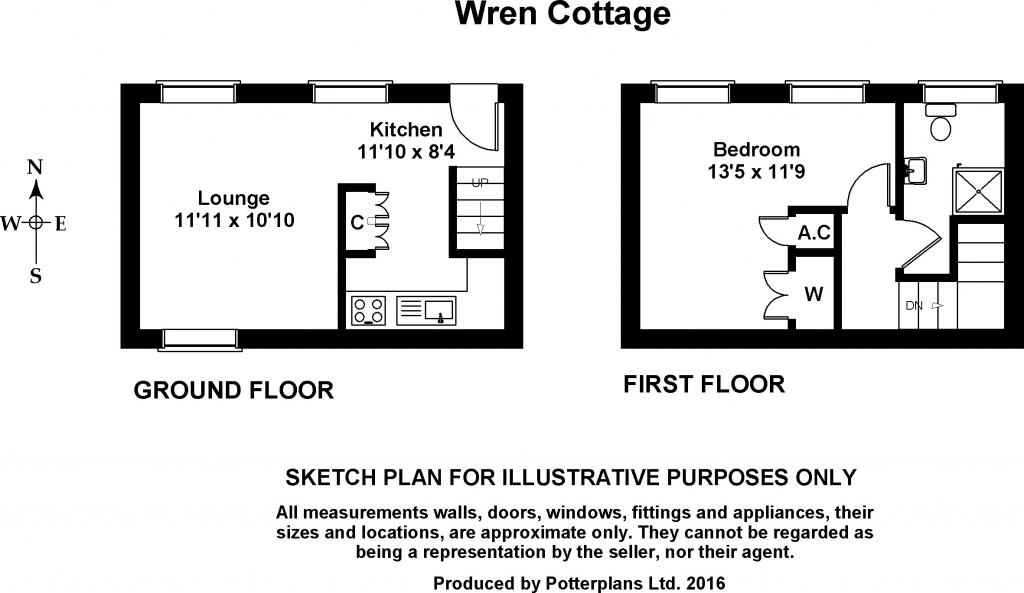 Floorplans For Middleham, Leyburn, North Yorkshire