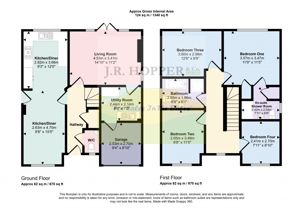 Floorplans For Kirkby Stephen, Cumbria